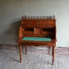 Pamono Art Deco Walnut Cylinder Desk Sale