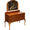 Pamono Art Deco Walnut Dressing Table, 1930s Discount