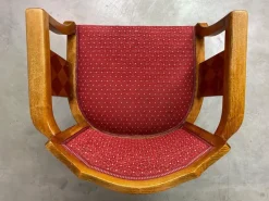 Pamono Art Deco Walnut Office Chair, 1930s Hot