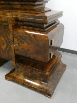 Pamono Art Deco Walnut Showcase, 1930s, Set of 2 Online