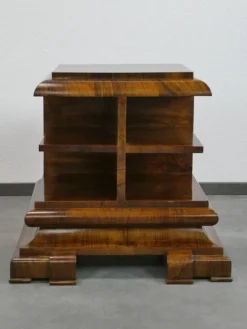 Pamono Art Deco Walnut Showcase, 1930s, Set of 2 Online