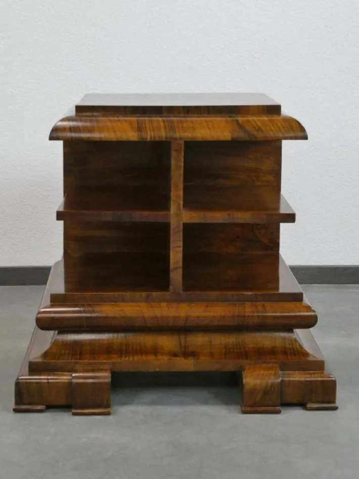 Pamono Art Deco Walnut Showcase, 1930s, Set of 2 Online