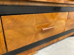 Pamono Art Deco Walnut Showcase, 1930s Discount