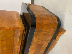 Pamono Art Deco Walnut Showcase, 1930s Discount