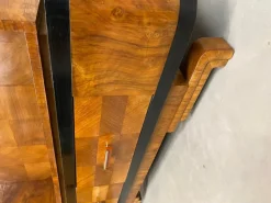 Pamono Art Deco Walnut Showcase, 1930s Discount