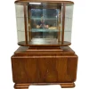 Pamono Art Deco Walnut Showcase, 1930s Clearance