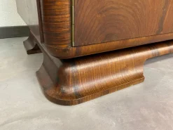 Pamono Art Deco Walnut Showcase, 1930s Clearance