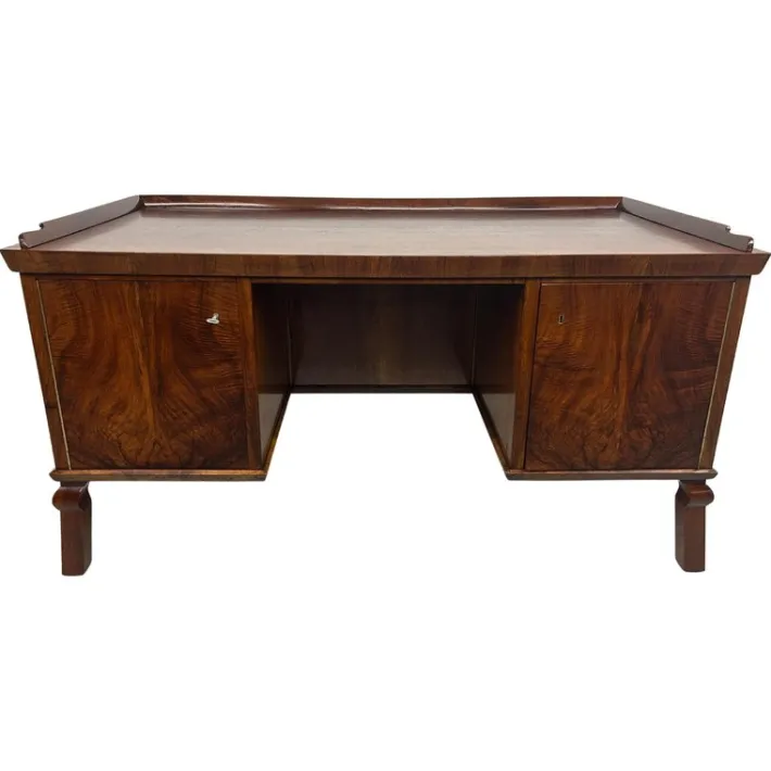 Pamono Art Deco Walnut Writing Desk, 1930s Online