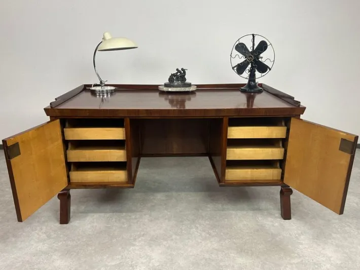Pamono Art Deco Walnut Writing Desk, 1930s Online