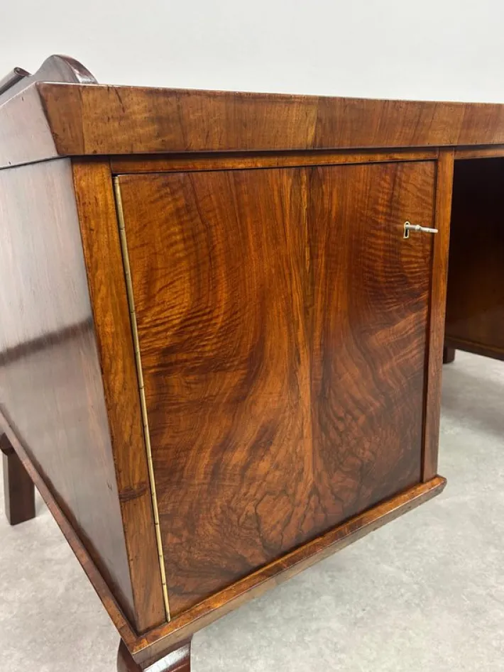 Pamono Art Deco Walnut Writing Desk, 1930s Online