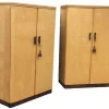 Pamono Art Deco Wardrobes, 1930s, Set of 2