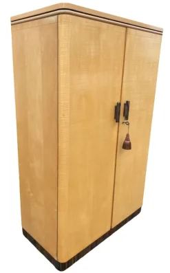 Pamono Art Deco Wardrobes, 1930s, Set of 2