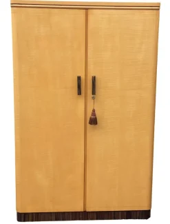 Pamono Art Deco Wardrobes, 1930s, Set of 2