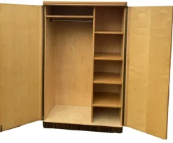 Pamono Art Deco Wardrobes, 1930s, Set of 2