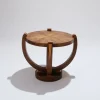 Pamono Art Deco Wooden Pedestal Table, 1930s Outlet