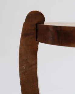 Pamono Art Deco Wooden Pedestal Table, 1930s Outlet