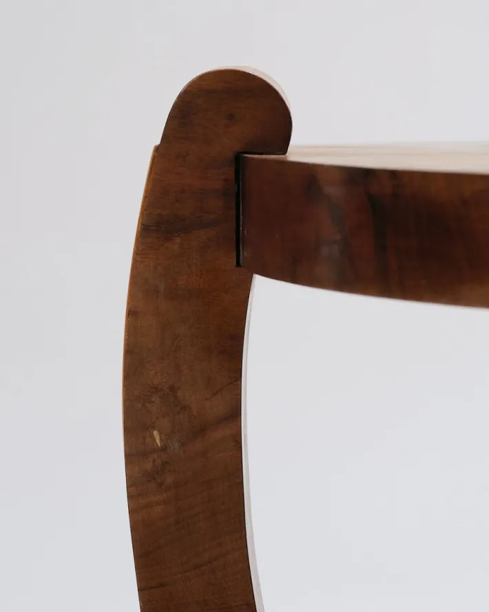 Pamono Art Deco Wooden Pedestal Table, 1930s Outlet