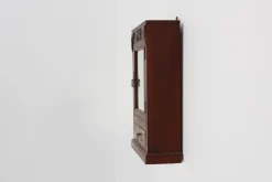 Pamono Art Deco Wooden Shaving Cabinet with Beveled Mirror, France, 1920s Outlet