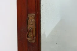 Pamono Art Deco Wooden Shaving Cabinet with Beveled Mirror, France, 1920s Outlet