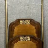 Pamono Art Nouveau Bed with Stylized Decor, 1890s Outlet