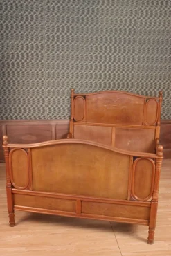 Pamono Art Nouveau Bentwood Bed by Jacob & Josef Kohn for Thonet, 1904
