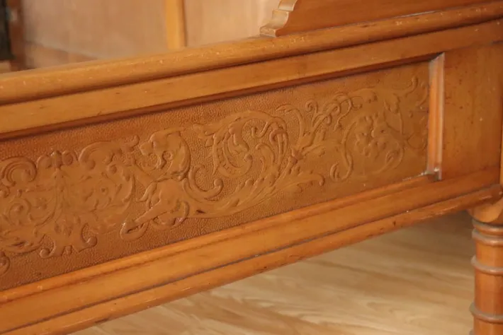 Pamono Art Nouveau Bentwood Bed by Jacob & Josef Kohn for Thonet, 1904