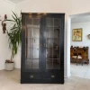 Pamono Art Nouveau Black Display Cabinet Online