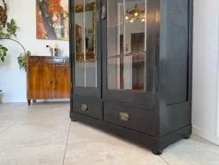 Pamono Art Nouveau Black Display Cabinet Online