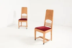 Pamono Art Nouveau Chairs from Alfred Grenander, Set of 8 Hot