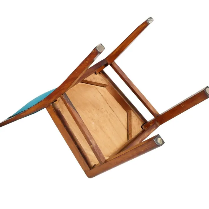 Pamono Art Nouveau Cherry & Marble Dressing Table with Mirror and Chair, Set of 3 Clearance