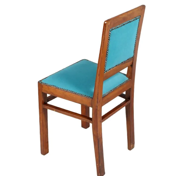 Pamono Art Nouveau Cherry & Marble Dressing Table with Mirror and Chair, Set of 3 Clearance