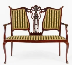 Pamono Art Nouveau Chippendale Living Room Set, Set of 11 New