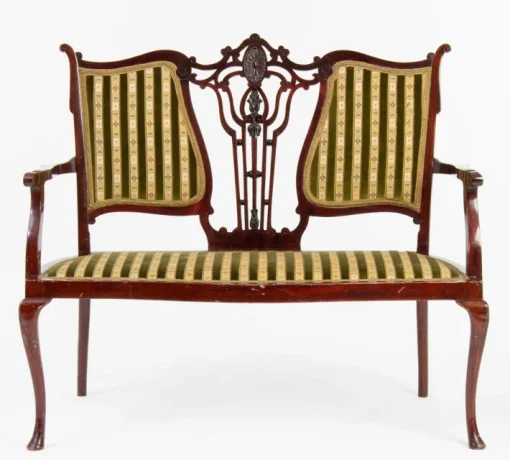 Pamono Art Nouveau Chippendale Living Room Set, Set of 11 New