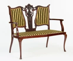 Pamono Art Nouveau Chippendale Living Room Set, Set of 11 New