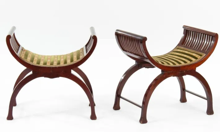 Pamono Art Nouveau Chippendale Living Room Set, Set of 11 New