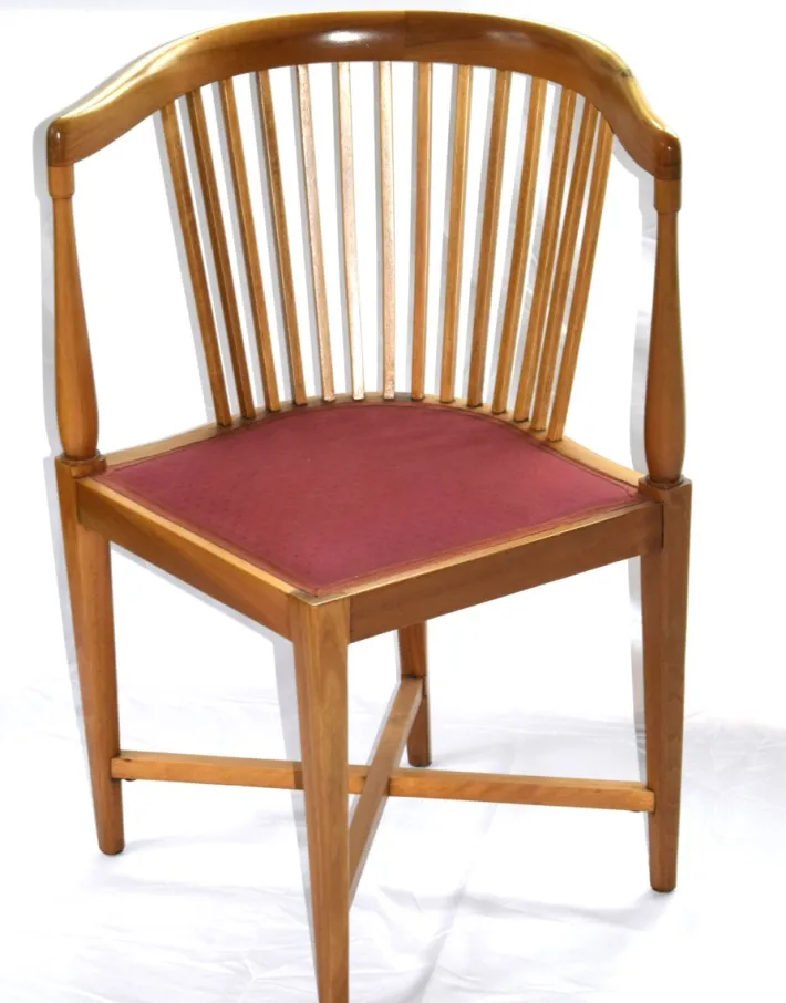 Pamono Art Nouveau Corner Chairs by J. M. Olbrich / M. Niedermoser, Vienna, Austria, 1902, Set of 2 Discount