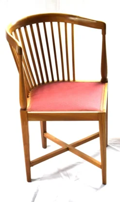 Pamono Art Nouveau Corner Chairs by J. M.olbrich / M. Niedermoser, Vienna, Austria, 1902, Set of 2 Sale