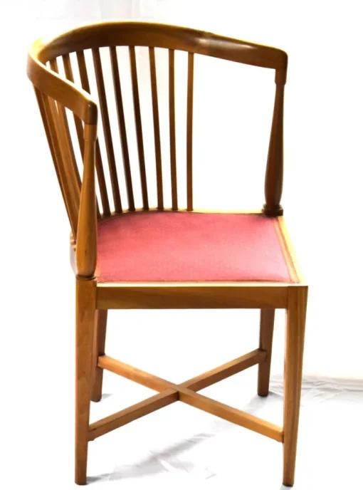 Pamono Art Nouveau Corner Chairs by J. M.olbrich / M. Niedermoser, Vienna, Austria, 1902, Set of 2 Sale