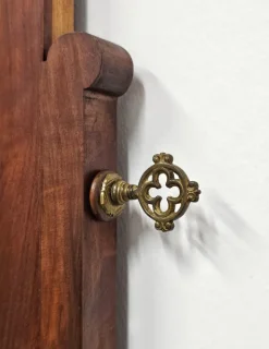 Pamono Art Nouveau Dressing or Vanity Table with Mirror in Walnut, 1890s Hot