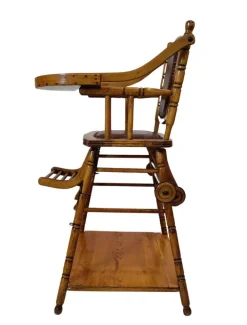 Pamono Art Nouveau Folding Children's Chair, 1890s Clearance