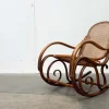 Pamono Art Nouveau Jugendstil Bentwood Rocking Chair by Fischel, Austria, 1910s Outlet
