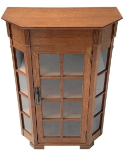 Pamono Art Nouveau One-Door Cabinet from H.F. Jansen & Zonen Amsterdam, 1900s Hot