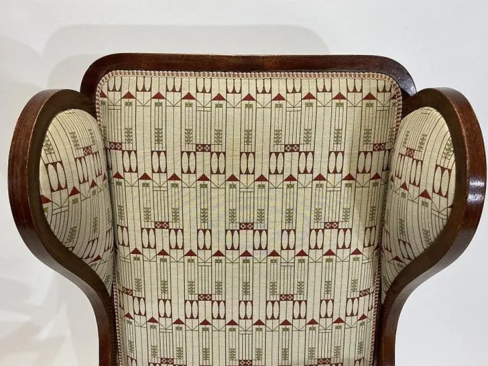 Pamono Art Nouveau Wing Chair from Thonet, 1890s
