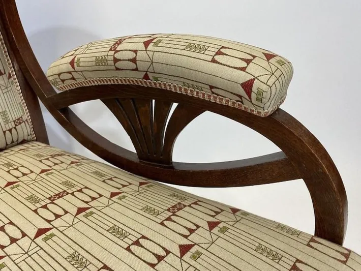 Pamono Art Nouveau Wing Chair from Thonet, 1890s