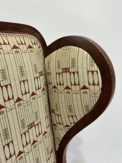 Pamono Art Nouveau Wing Chair from Thonet, 1890s