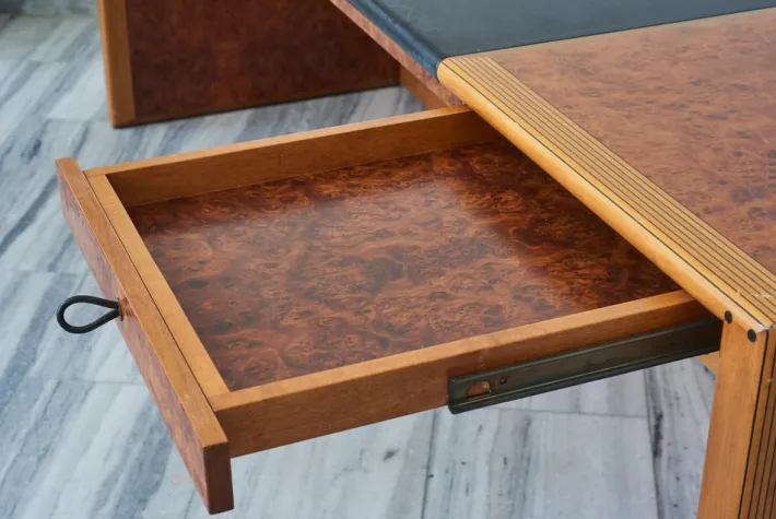 Pamono Artona Desk by Afra and Tobia Scarpa for Maxalto, 1979 Online