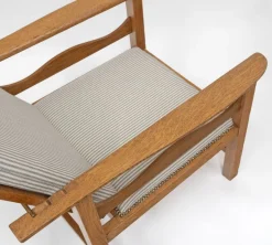 Pamono Arts & Crafts Reclining Chair in Oak by Ambrose Heal for Heals, 1890s Hot