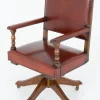 Pamono Arts and Crafts Swivel Desk Chair in Oak, 1920s Outlet