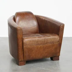 Pamono Aviator Armchair in Cowhide Leather Sale