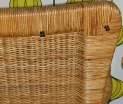 Pamono Bamboo and Rattan Lounge Chair from Arco, 1960s Online